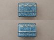 画像5: アンティーク 薔薇とリボンのガーランド リングケース ジュエリーボックス スモーキーブルー (5)