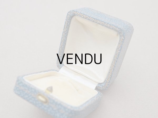 画像9: アンティーク 薔薇とリボンのガーランド リングケース ジュエリーボックス スモーキーブルー (9)