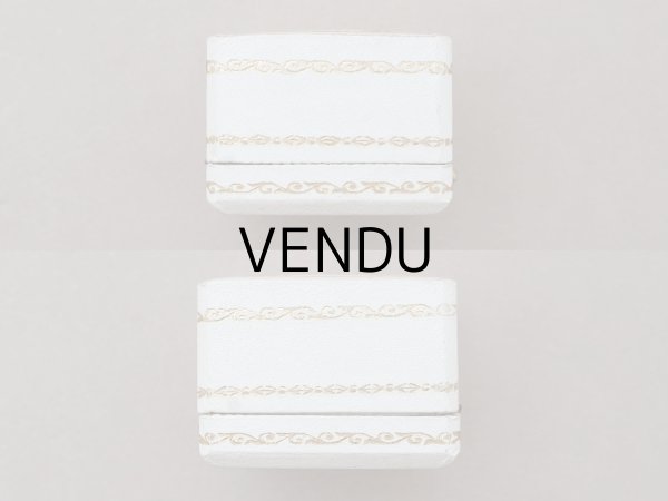 画像5: アンティーク 薔薇模様 リングケース ジュエリーボックス オフホワイト (5)