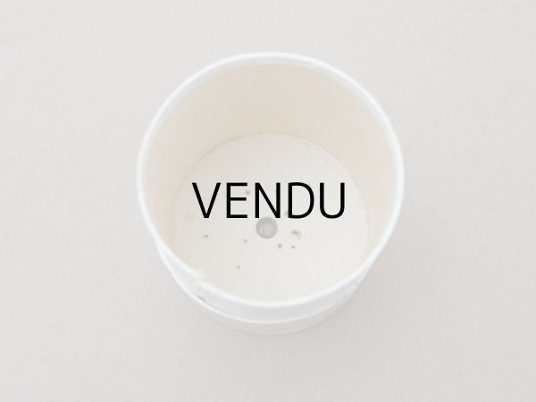 画像8: アンティーク 硝子の蓋 スレッドケース 糸箱 ホワイト - L.V PARIS - (8)