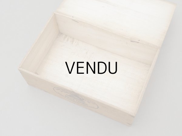 画像7: アンティーク ソープボックス 大きな木箱 SAVON LEGER POUR BAIN - GELLE FRERES PARIS - (7)