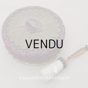 画像: ＊蚤の市セット＊ロココ調 お菓子箱＆ブラシのセット
