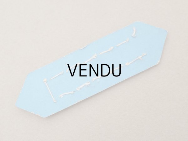 画像10: アンティーク マザーオブパール製 極小 ボタン 6mm 12ピース シェルボタン パウダーブルーグリーン (10)