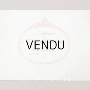 画像: アンティーク ボンマルシェ インテリア 家具のカタログ  ALBUM DES AMEUBLEMENTS - AU BON MARCHE -