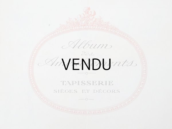 画像2: アンティーク ボンマルシェ インテリア 家具のカタログ  ALBUM DES AMEUBLEMENTS - AU BON MARCHE - (2)