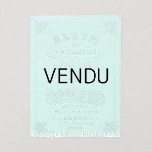 画像: 1864〜1882年頃 アンティーク 編み物の図案帳 ALBUM POUR OUVRAGES AU TRICOT N 89 - MAISON SAJOU -