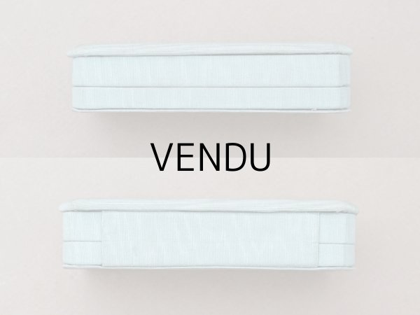 画像10: アンティーク  シルク製 ジュエリーボックス  グレイッシュブルー (10)