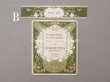 画像5: アンティーク パフュームラベル 薔薇のガーランド ESSENCE DE FLEURS TRIPLE EXTRAIT - DURAND FILS PARIS - (5)