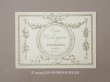 画像1: 1900年頃 アンティーク パフュームカード EAU DE COLOGNE  - FONTANIA PARIS - (1)