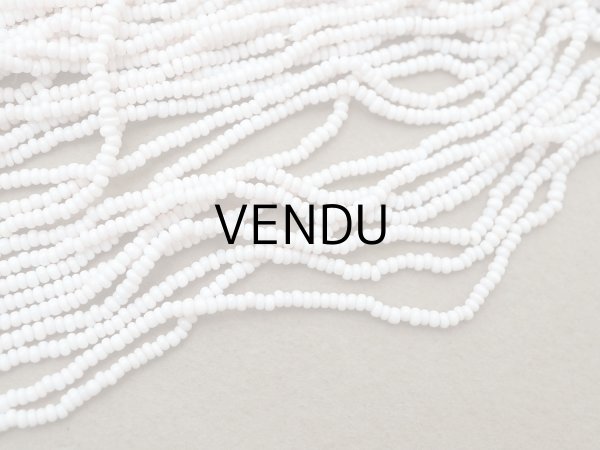 画像3: アンティーク シードビーズ パウダーピンク 1cm=10粒 キャビアビーズ マイクロビーズ (3)