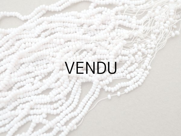 画像2: アンティーク シードビーズ パウダーピンク 1cm=10粒 キャビアビーズ マイクロビーズ (2)