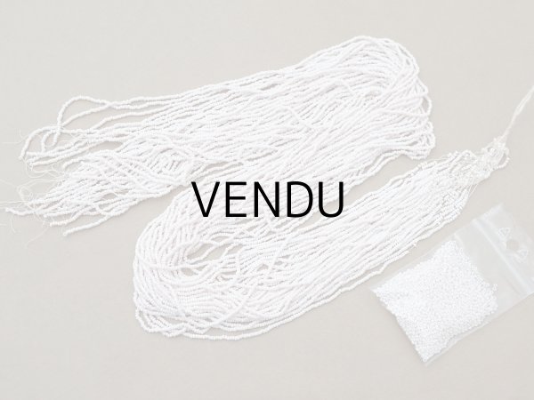 画像4: アンティーク シードビーズ パウダーピンク 1cm=10粒 キャビアビーズ マイクロビーズ (4)