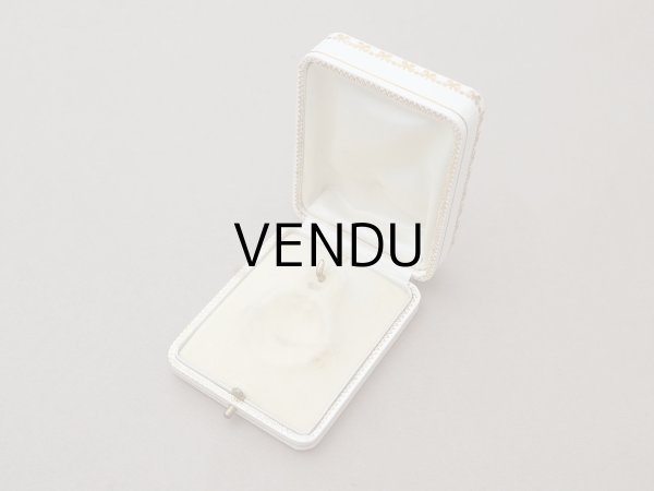 画像7: アンティーク リボン＆花のガーランド ジュエリーボックス オフホワイト (7)