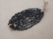 画像3: アンティーク 極小 スクエア ライン入りフレンチジェットのビーズ 4mm  (3)