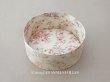 画像1: アンティーク 薄紫色のリボン & 薔薇のガーランド  カルトナージュボックス 蓋なし (1)