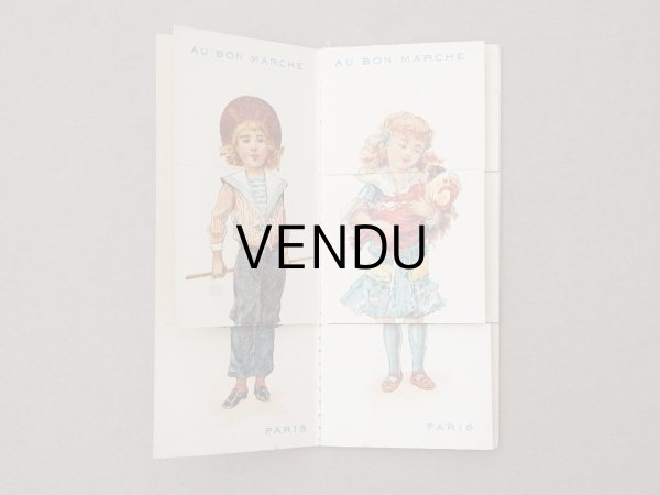 画像4: アンティーク 着せ替え クロモ - AU BON MARCHE - (4)