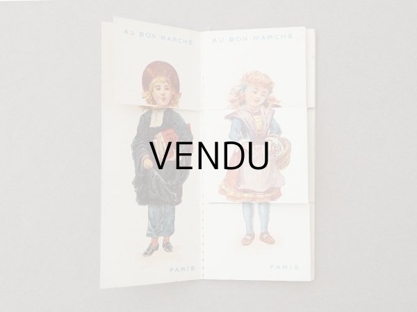 画像3: アンティーク 着せ替え クロモ - AU BON MARCHE - (3)