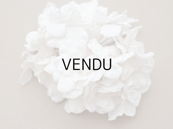 画像3: アンティーク 白菫の布花 パルマスミレ (3)