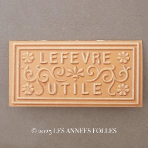 画像: 1901年 アンティーク『LU』カレンダー ウエハース型 GAUFRETTE VANILLE - LEFEVRE-UTILE -
