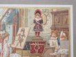画像2: アンティーク クロモ 少女とドールの絵画の時間  JOUETS LA PEINTURE  -AU BON MARCHE- (2)