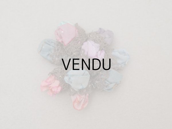 画像4: ＊蚤の市セット＊ロココモチーフ&トリムと菫の布花のセット (4)