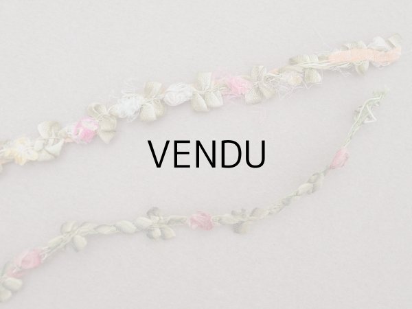 画像7: ＊蚤の市セット＊ロココモチーフ&トリムと菫の布花のセット (7)