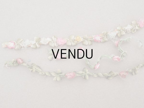 画像6: ＊蚤の市セット＊ロココモチーフ&トリムと菫の布花のセット (6)