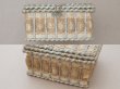画像5: 19世紀 アンティーク お菓子箱 スモーキーブルー ドラジェ & チョコレート  (5)