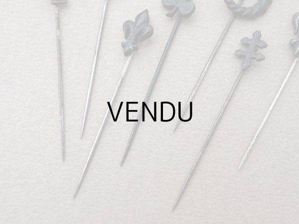 画像5: ＊蚤の市セット＊アンティーク エパングル 7ピースのセット (5)