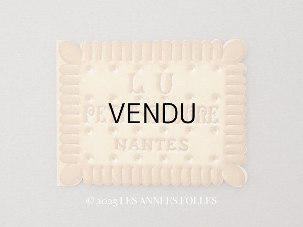画像1: 1930年 アンティーク『LU』カレンダー PETIT BEURRE NANTES - LEFEVRE-UTILE - (1)