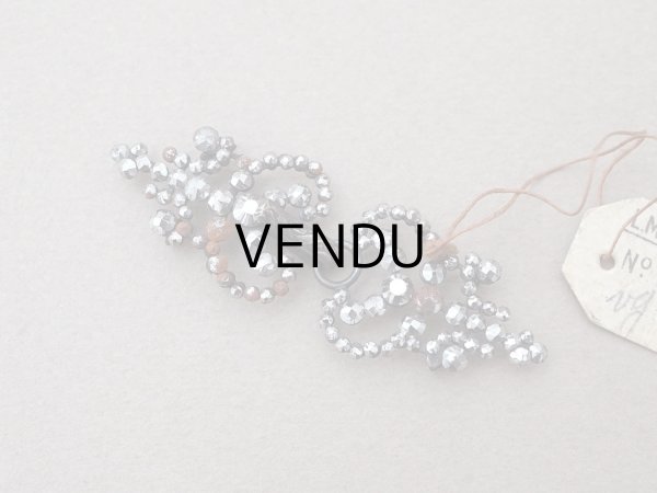 画像2: アンティーク ドール用 とても小さな留め具 スチール製 (2)