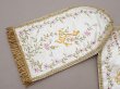 画像6: 19世紀末 アンティーク リボン刺繍 教会の装飾 聖杯のカバー  (6)