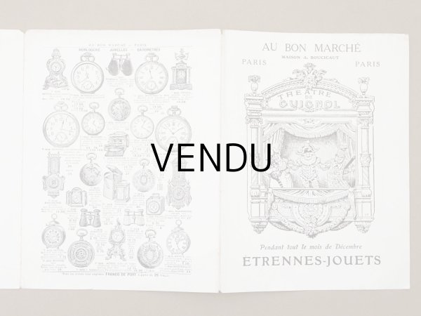 画像13: アンティーク ボンマルシェ 玩具のカタログ  ETRENNES-JOUETS - AU BON MARCHE - (13)