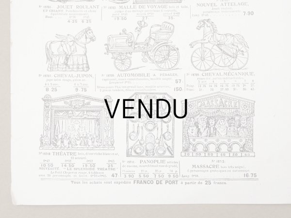 画像7: アンティーク ボンマルシェ 玩具のカタログ  ETRENNES-JOUETS - AU BON MARCHE - (7)