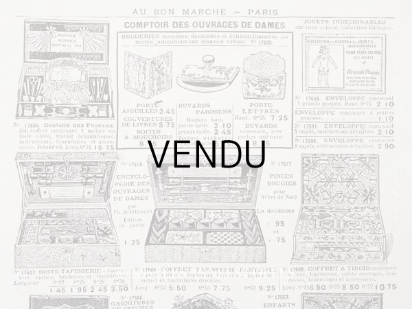画像1: アンティーク ボンマルシェ 玩具のカタログ  ETRENNES-JOUETS - AU BON MARCHE - (1)
