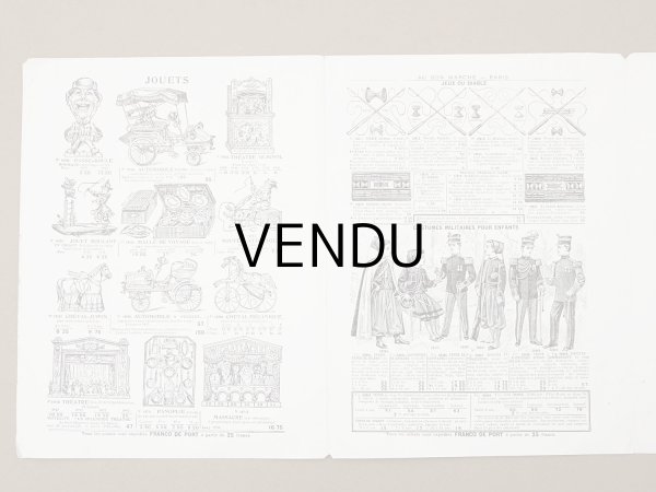 画像5: アンティーク ボンマルシェ 玩具のカタログ  ETRENNES-JOUETS - AU BON MARCHE - (5)