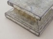 画像7: ＊蚤の市＊1900年頃 アンティーク ベルベットの台座 カーキグレイ (7)
