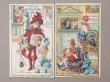 画像2: ＊蚤の市セット＊ アンティーク クロモ 全6点セット - CHOCOLAT GUERIN -BOUTRON - (2)