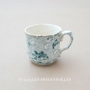 画像: アンティーク 鈴蘭柄 デミタスカップ - CREIL ET MONTEREAU -