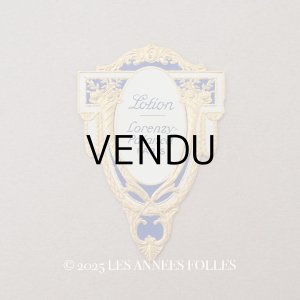 画像: アンティーク パフュームラベル LOTION - LORENZY PALANCA PARIS -