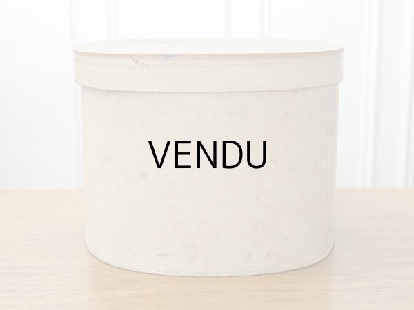 画像4: 19世紀末 アンティーク ハットボックス - A LA BELLE JARDINIERE - (4)