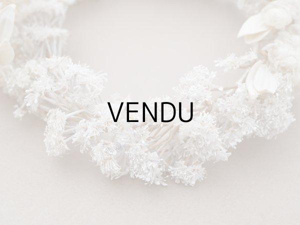 画像6: 19世紀末 アンティーク 薔薇の花冠 コットンオーガンジー ティアラ (6)