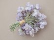 画像5: アンティーク 菫の大きなブーケ 布花 パルマ菫 33輪 (5)