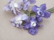 画像2: アンティーク シルク製 菫の布花 パルマ菫  (2)