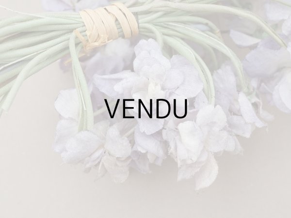 画像6: アンティーク 菫の大きなブーケ 布花 パルマ菫 33輪 (6)