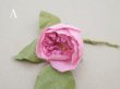 画像2: アンティーク 小さな薔薇の布花  ピース売り  (2)