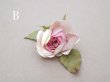 画像5: アンティーク 小さな薔薇の布花  ピース売り  (5)