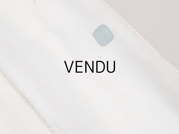 画像8: 1900年頃 アンティーク シルクサテンのボックス オフホワイト (8)