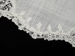 画像9: 【セール対象外】【クーポン対象外】19世紀 アンティーク ポワンドガーズ 結婚式のハンカチ【 ポワン・ド・ガーズ 】 (9)