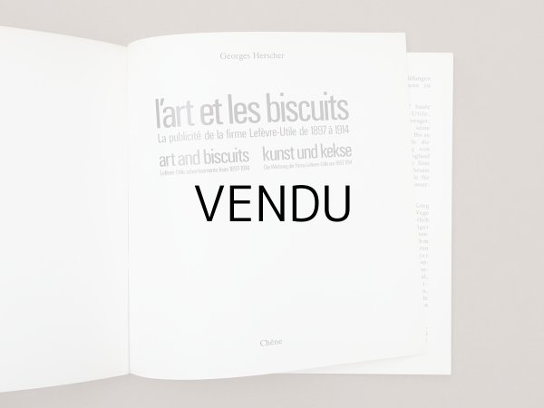 画像4: ビスケットメーカー『LU』の本 L'ART ET LES BISCUITS LEFEVRE-UTILE - CHENE - (4)